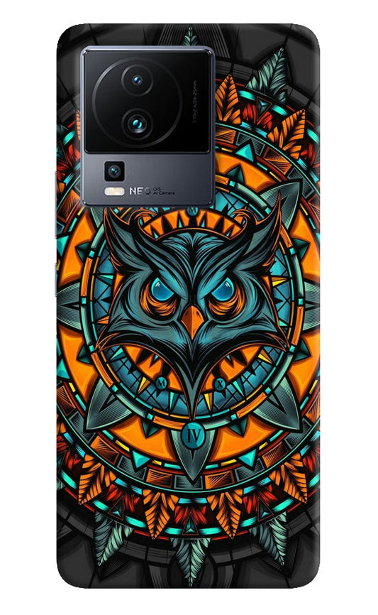 Angry Owl Art Case for iQOO Neo 7 Pro by Casekaro