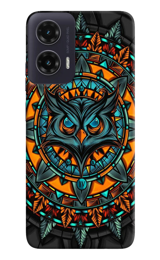 Angry Owl Art Case for Moto G35 5G by Casekaro