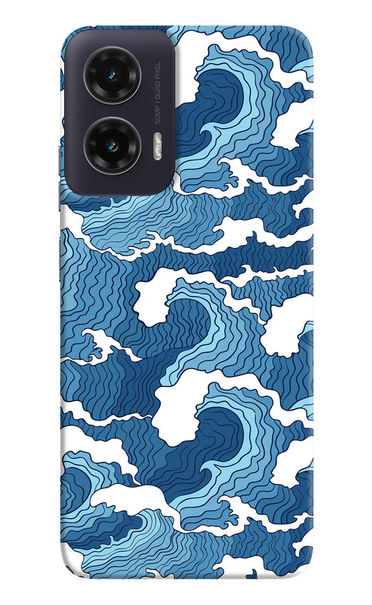 Blue Waves Case for Moto G35 5G by Casekaro