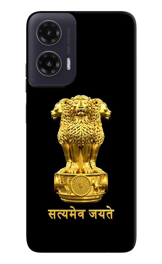 Satyamev Jayate Golden Case for Moto G35 5G by Casekaro