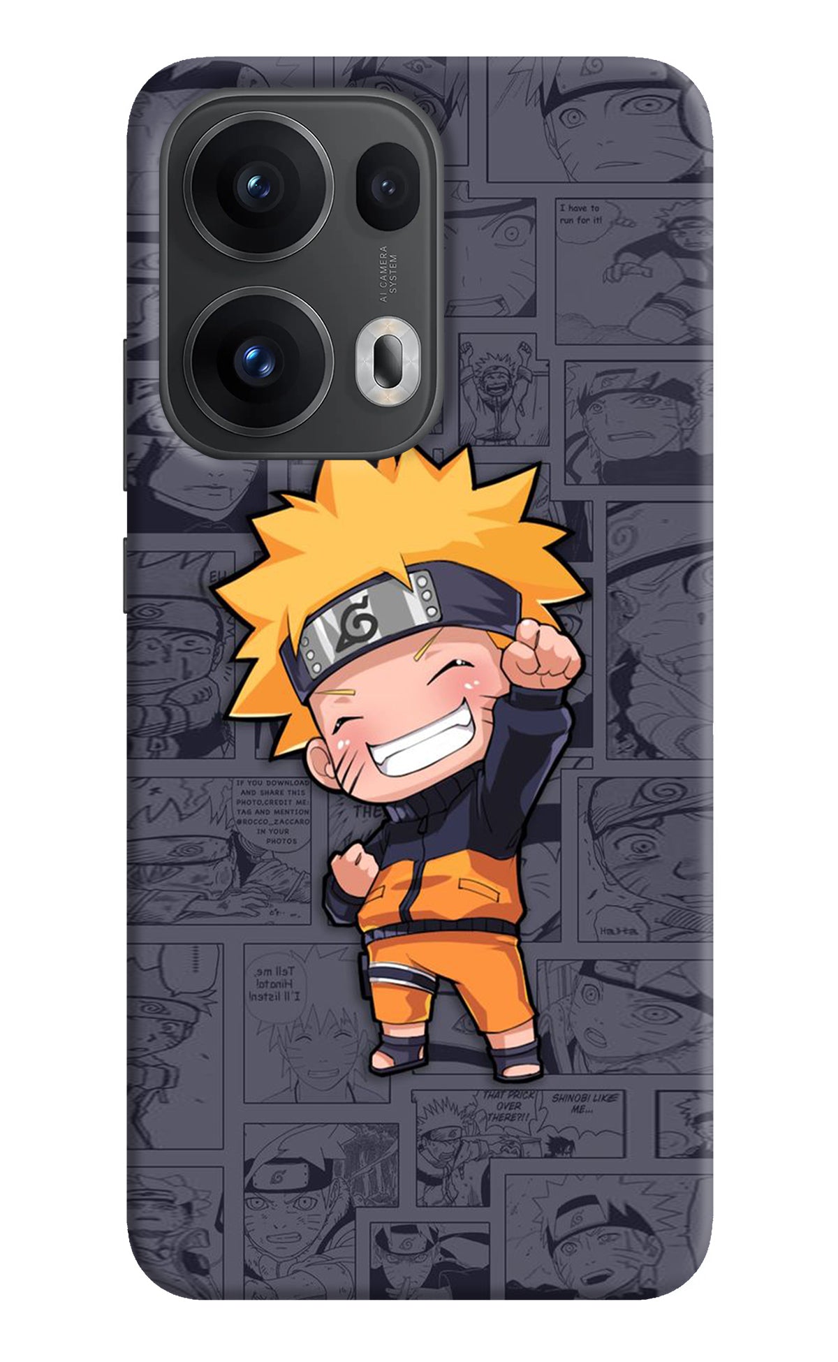 Chota Naruto Case for Oppo Reno13 Pro 5G