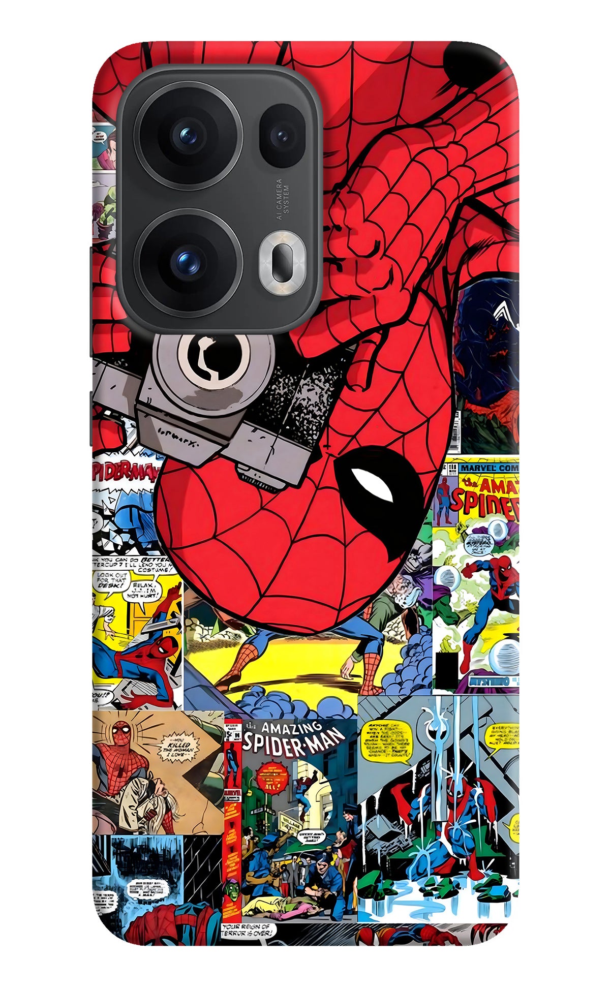 Spider Man Case for Oppo Reno13 Pro 5G