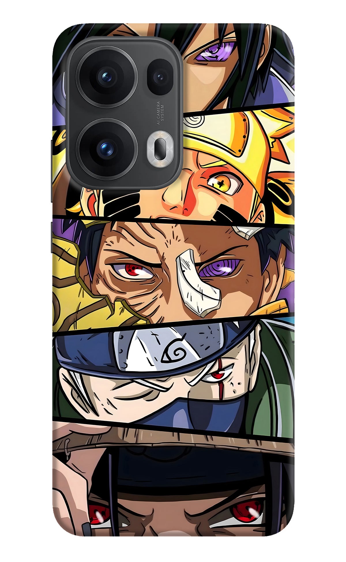 Naruto Character Case for Oppo Reno13 Pro 5G