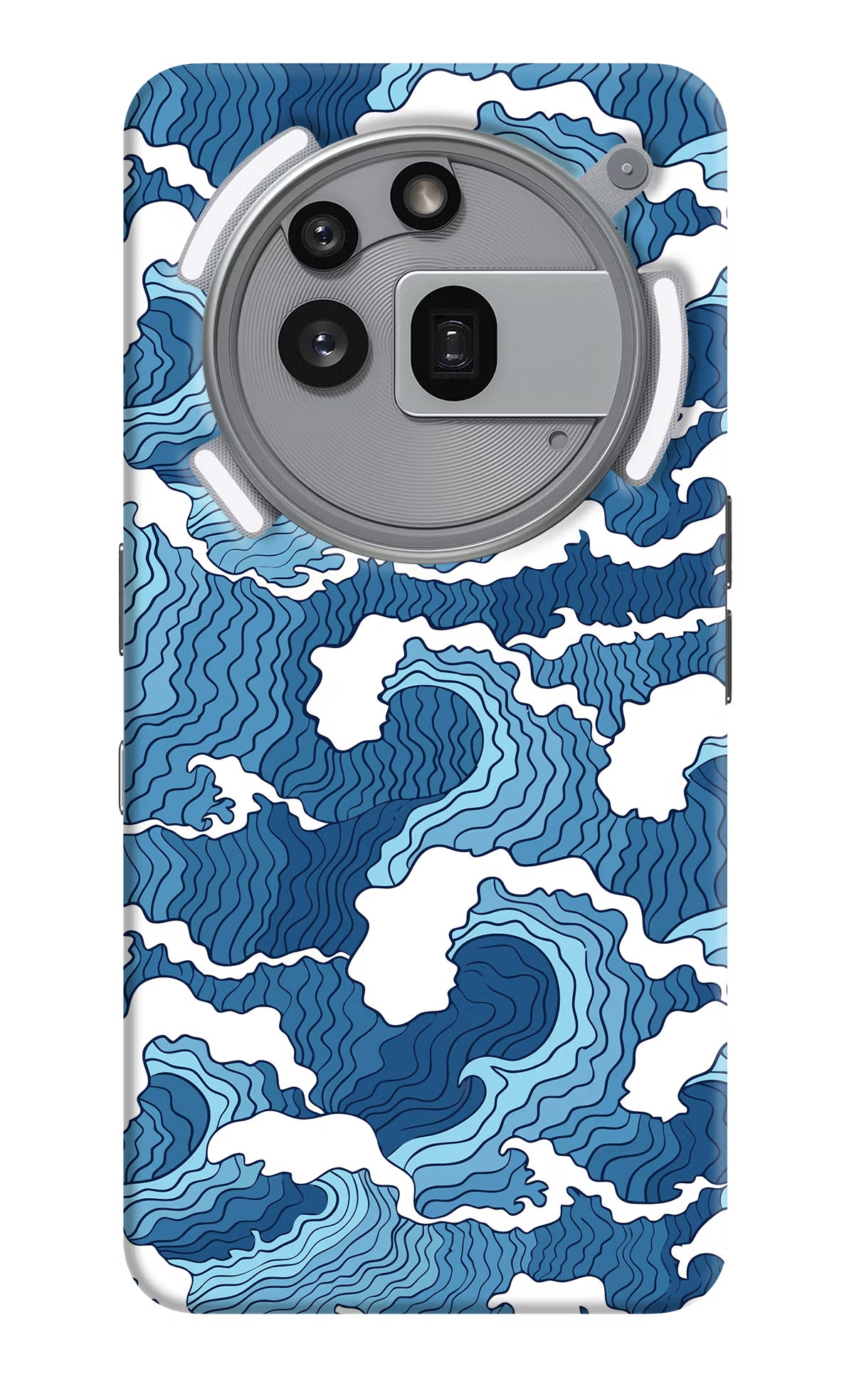 Blue Waves Case for Nothing Phone 3a Pro