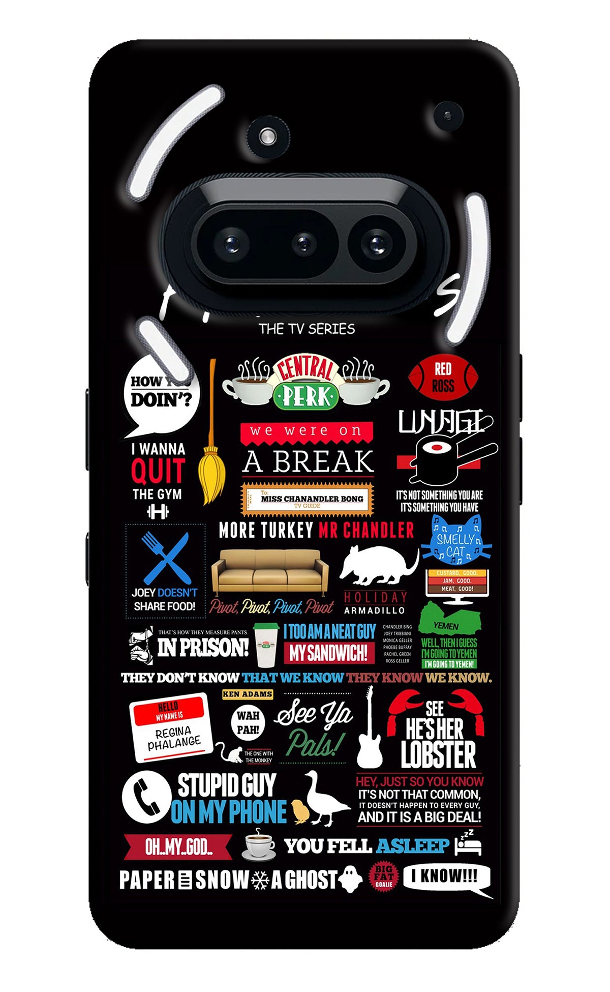 FRIENDS Case for Nothing Phone 3A
