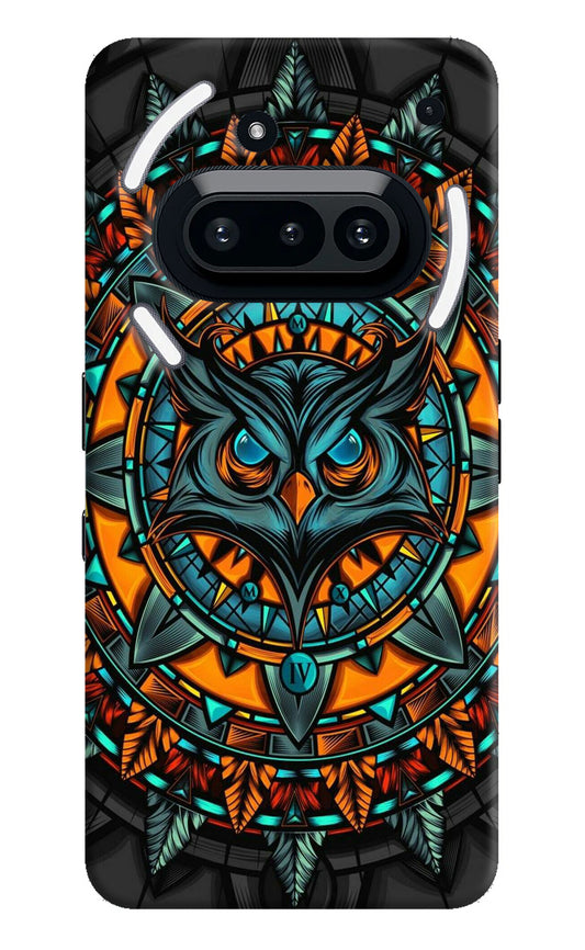 Angry Owl Art Case for Nothing Phone 3A