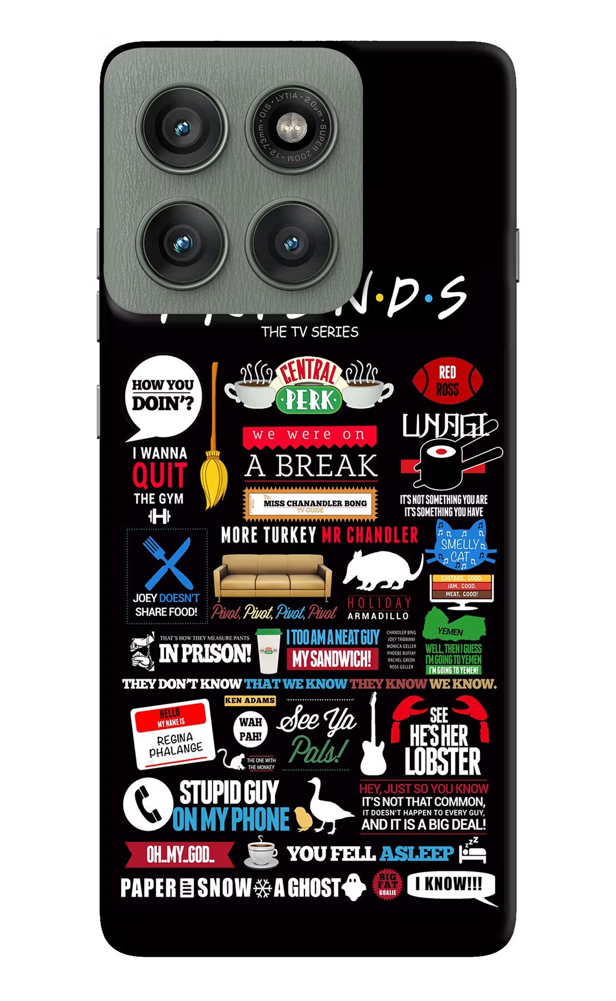 FRIENDS Case for Moto Edge 60 Pro by Casekaro