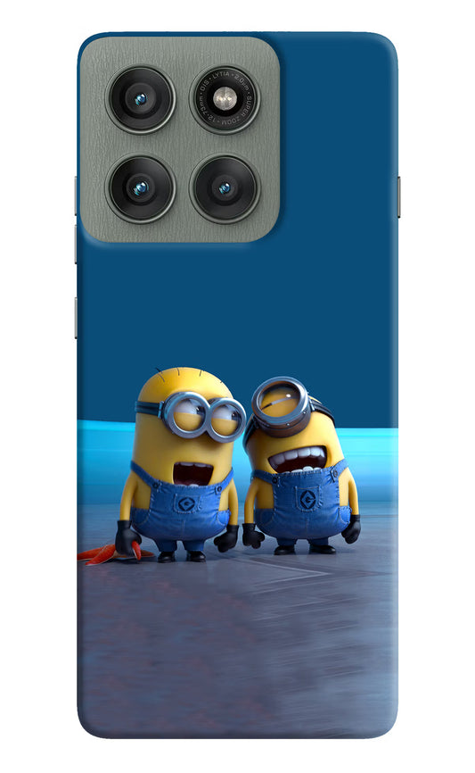 Minion Laughing Case for Moto Edge 60 Pro by Casekaro