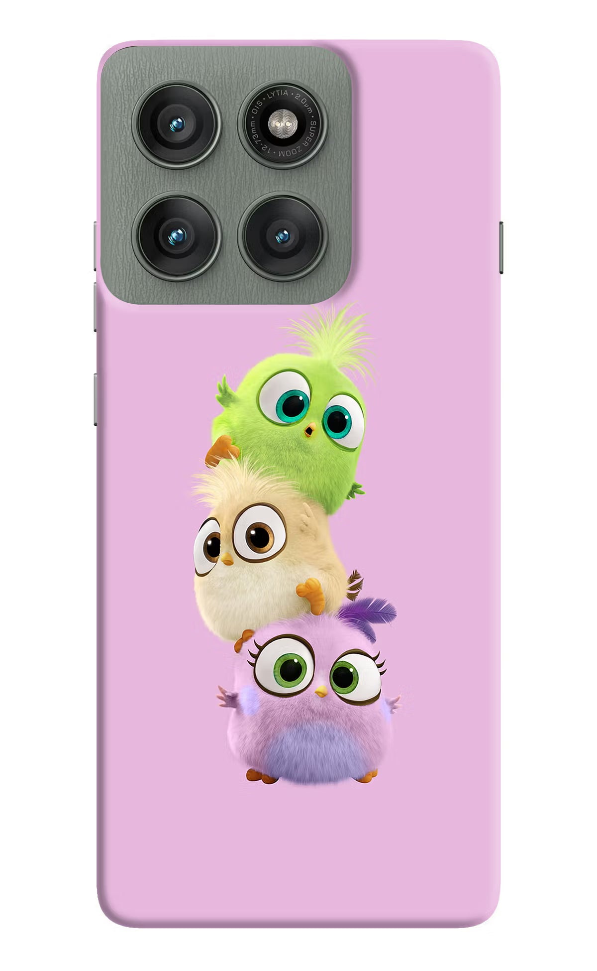 Cute Little Birds Case for Moto Edge 60 Pro by Casekaro