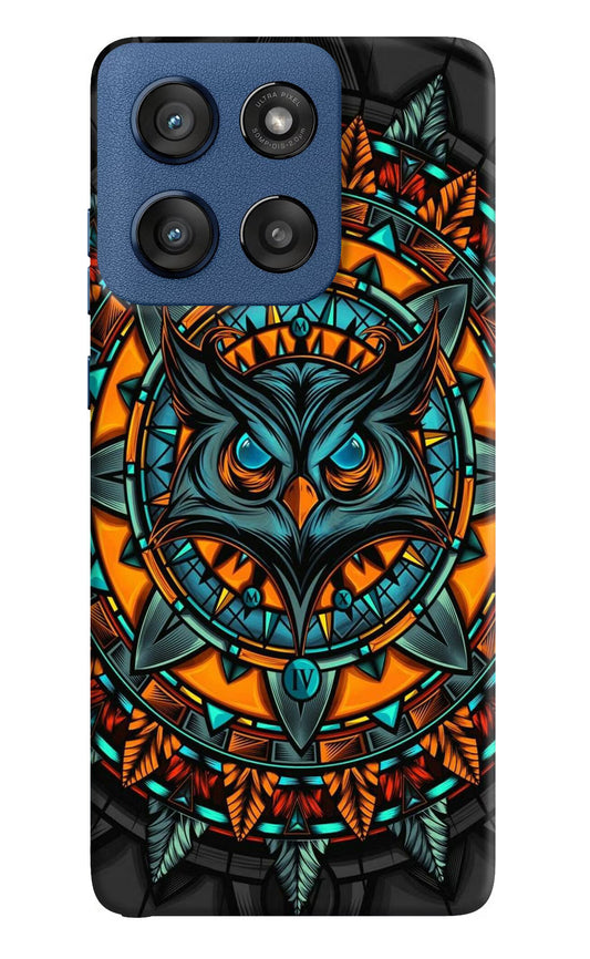 Angry Owl Art Case for Moto Edge 60 Stylus by Casekaro