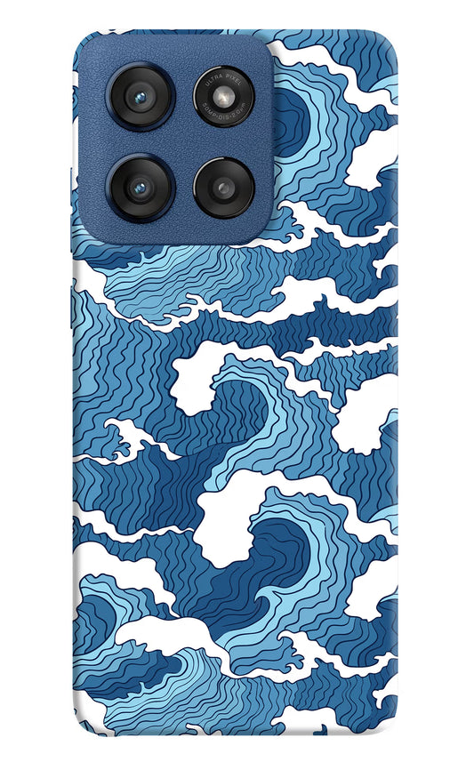 Blue Waves Case for Moto Edge 60 Stylus by Casekaro
