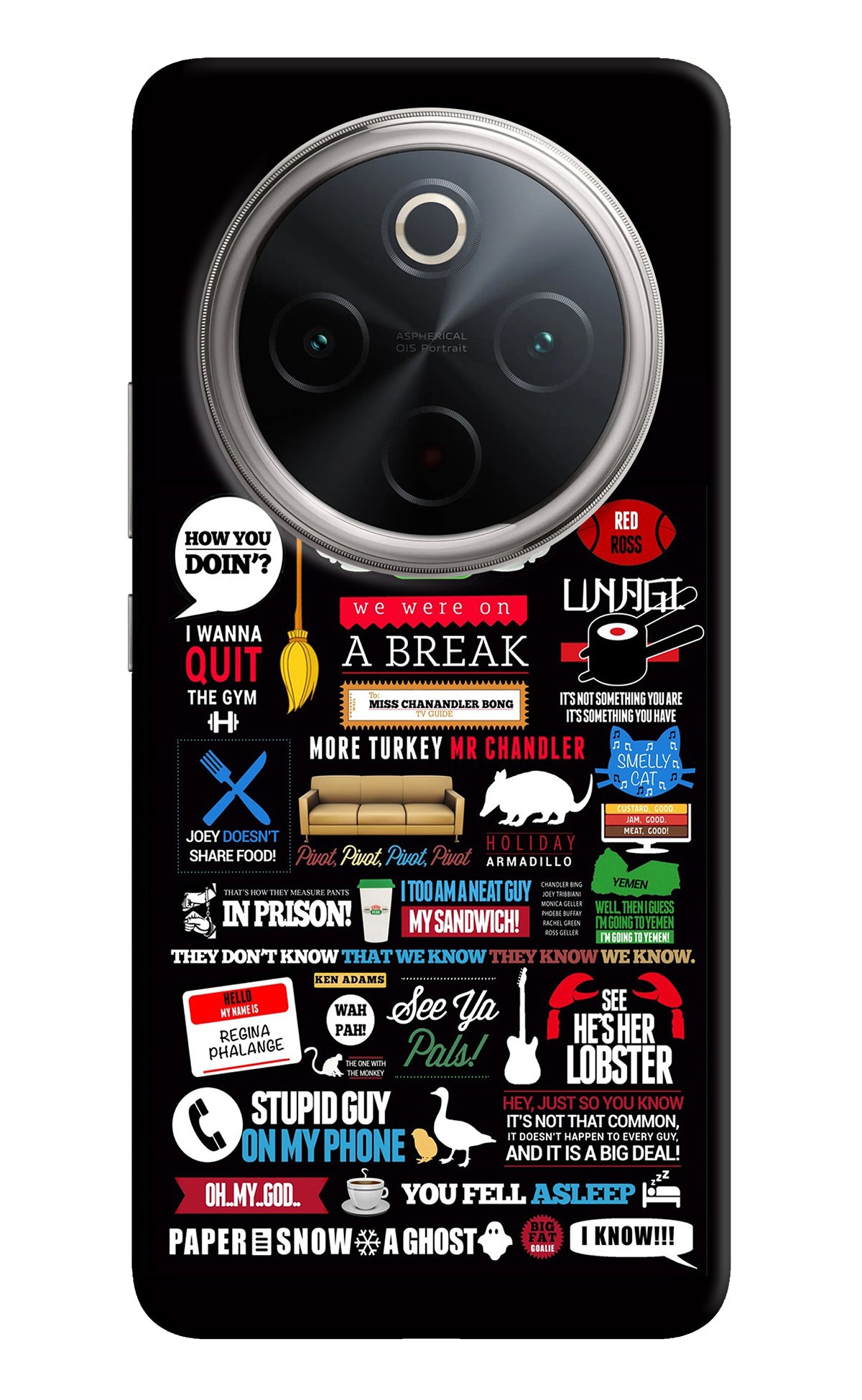 FRIENDS Case for Vivo T4 5G