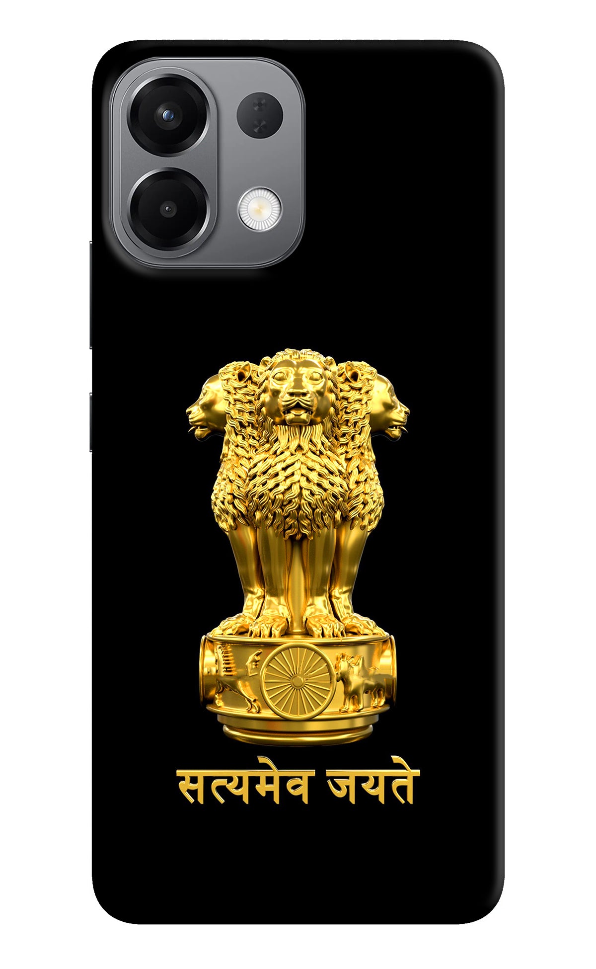 Satyamev Jayate Golden Case for Oppo K13 5G