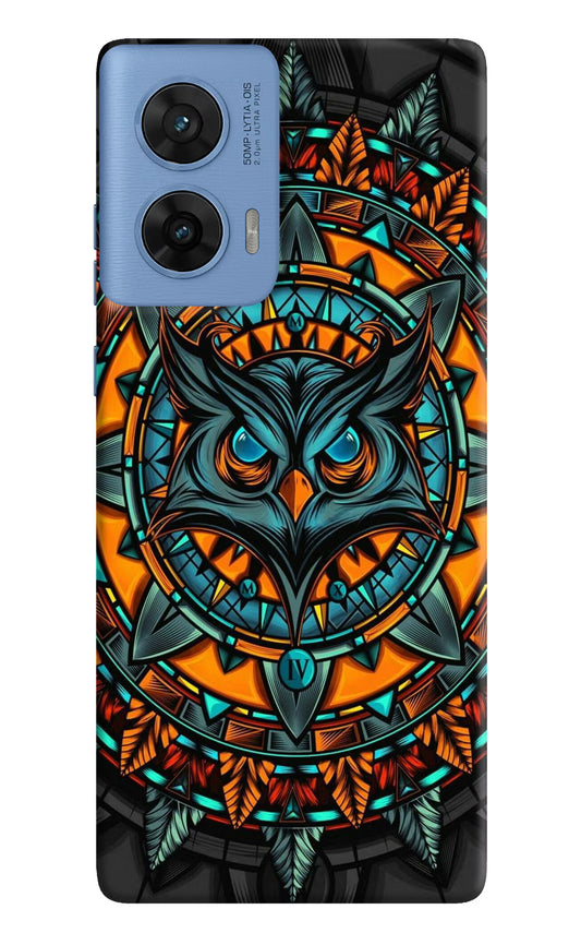 Angry Owl Art Case for Moto G96 5G by Casekaro