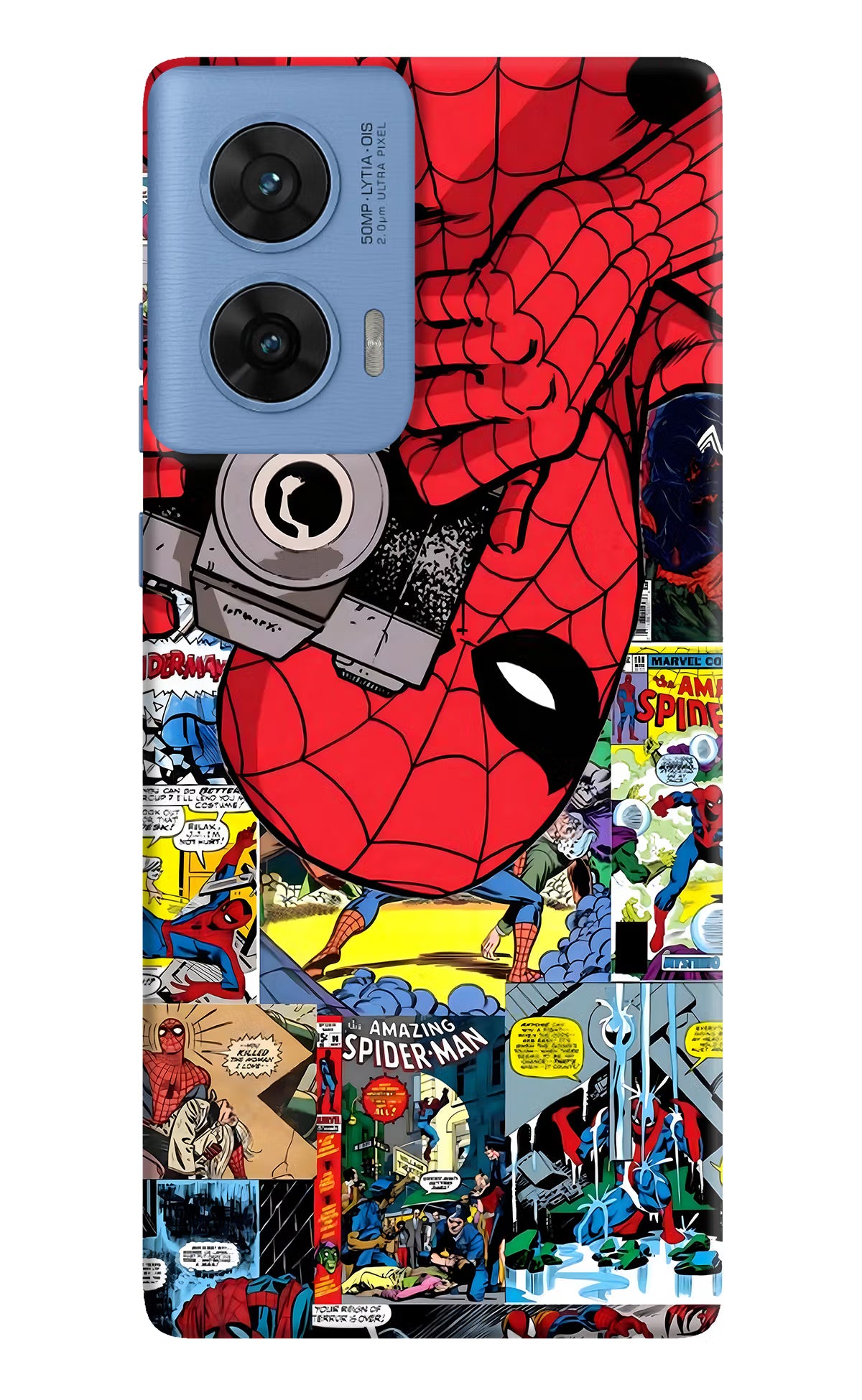 Spider Man Case for Moto G96 5G by Casekaro