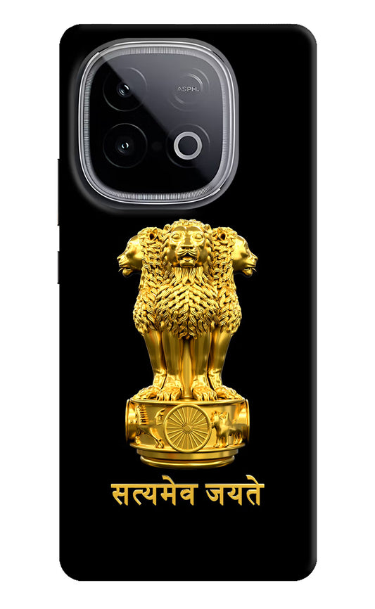 Satyamev Jayate Golden Case for iQOO Neo 10 by Casekaro