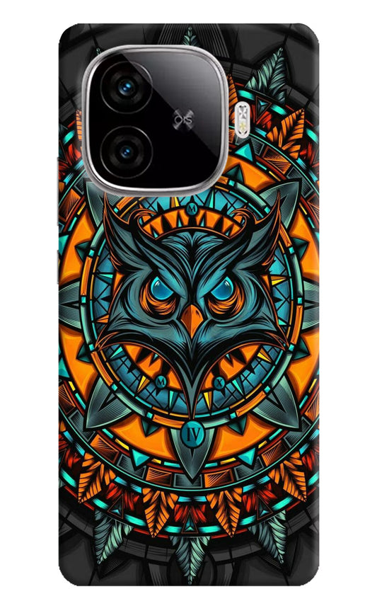 Angry Owl Art Case for iQOO Neo 10R 5G by Casekaro