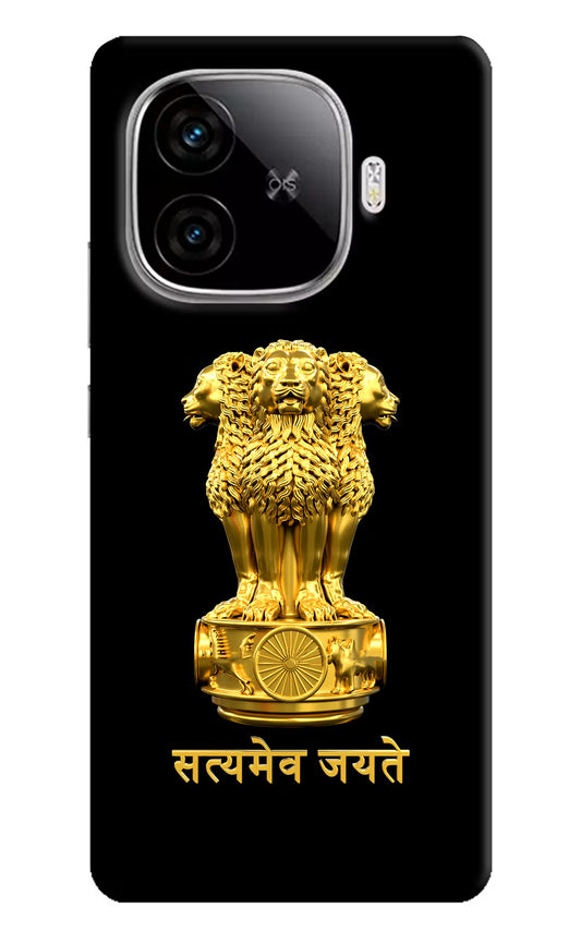 Satyamev Jayate Golden Case for iQOO Neo 10R 5G by Casekaro