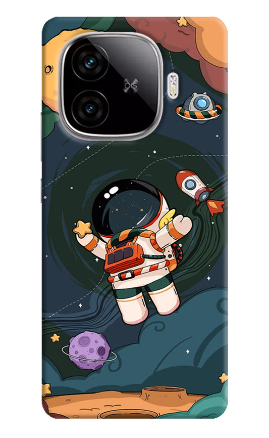 Cartoon Astronaut Case for iQOO Neo 10R 5G by Casekaro