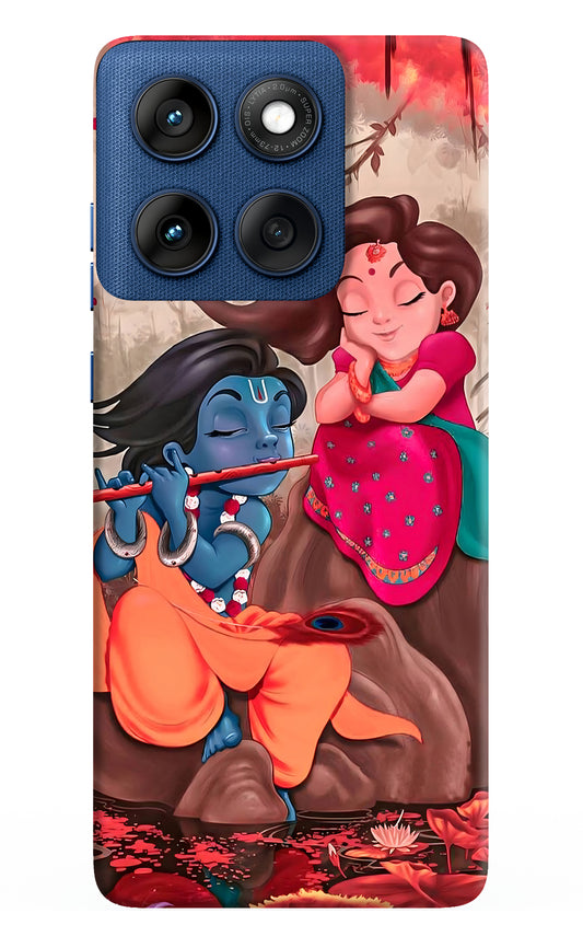 Radhe Krishna Case for Moto Edge 60