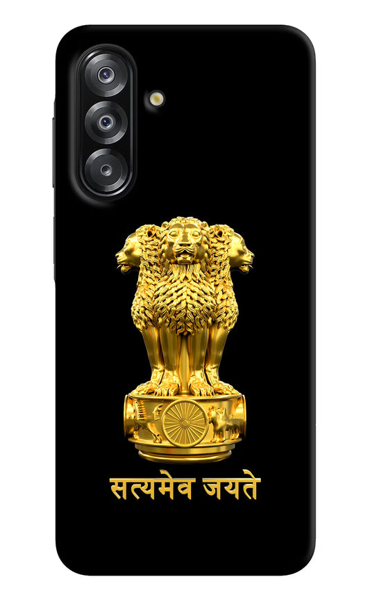 Satyamev Jayate Golden Case for Samsung A26 by Casekaro