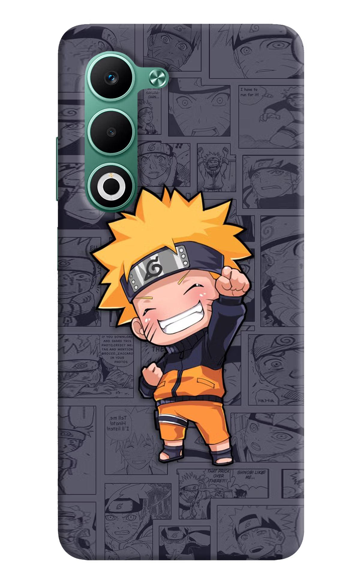 Chota Naruto Case for Oppo A5 5G by Casekaro