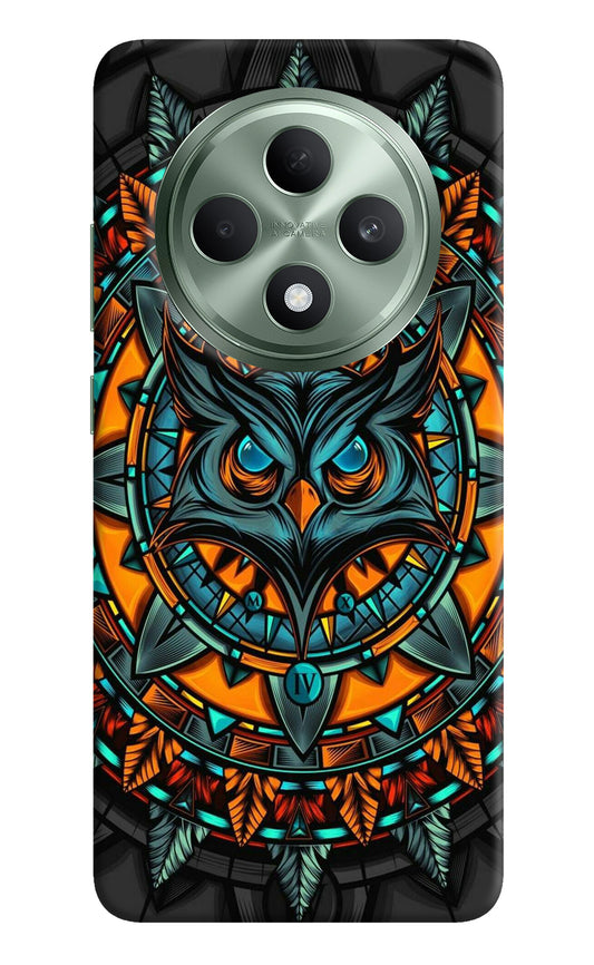 Angry Owl Art Case for Oppo F27 5G