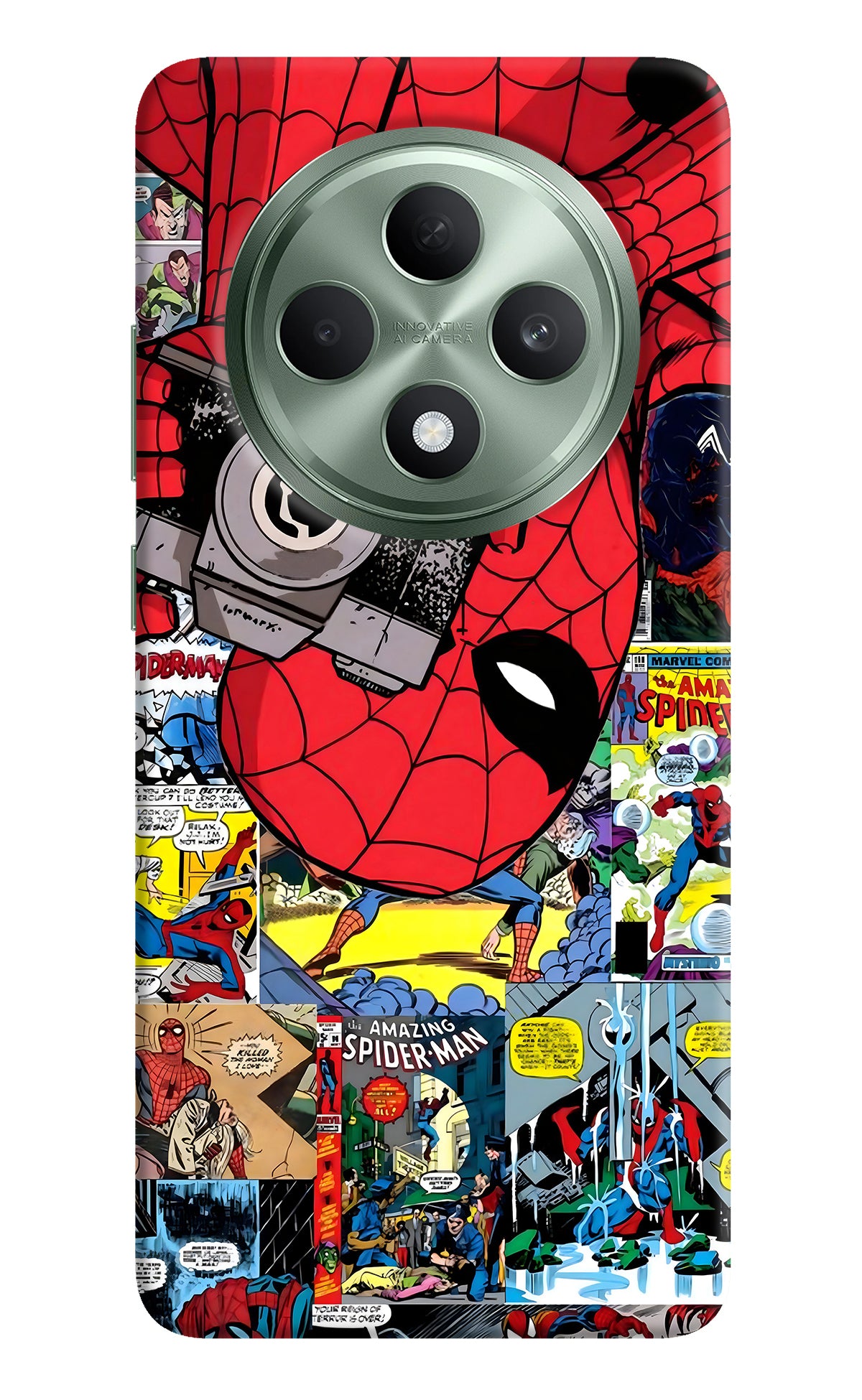 Spider Man Case for Oppo F27 5G