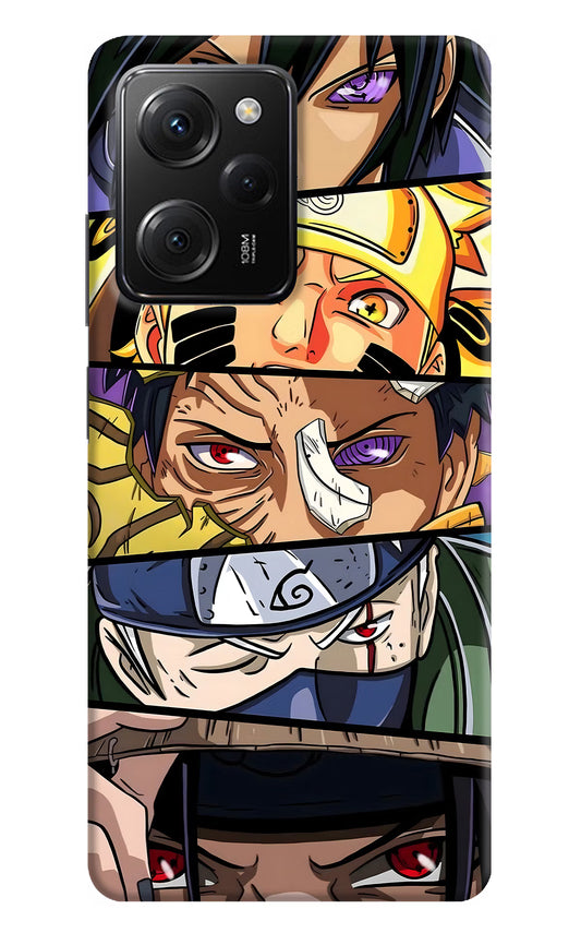 Naruto Character Case for Poco X5 Pro 5G by Casekaro