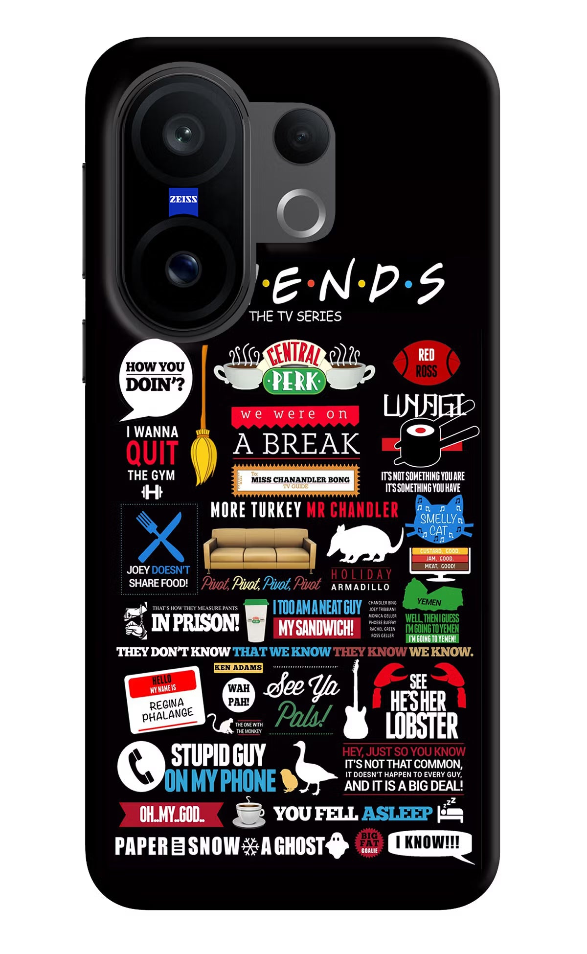 FRIENDS Case for Vivo X200 FE by Casekaro