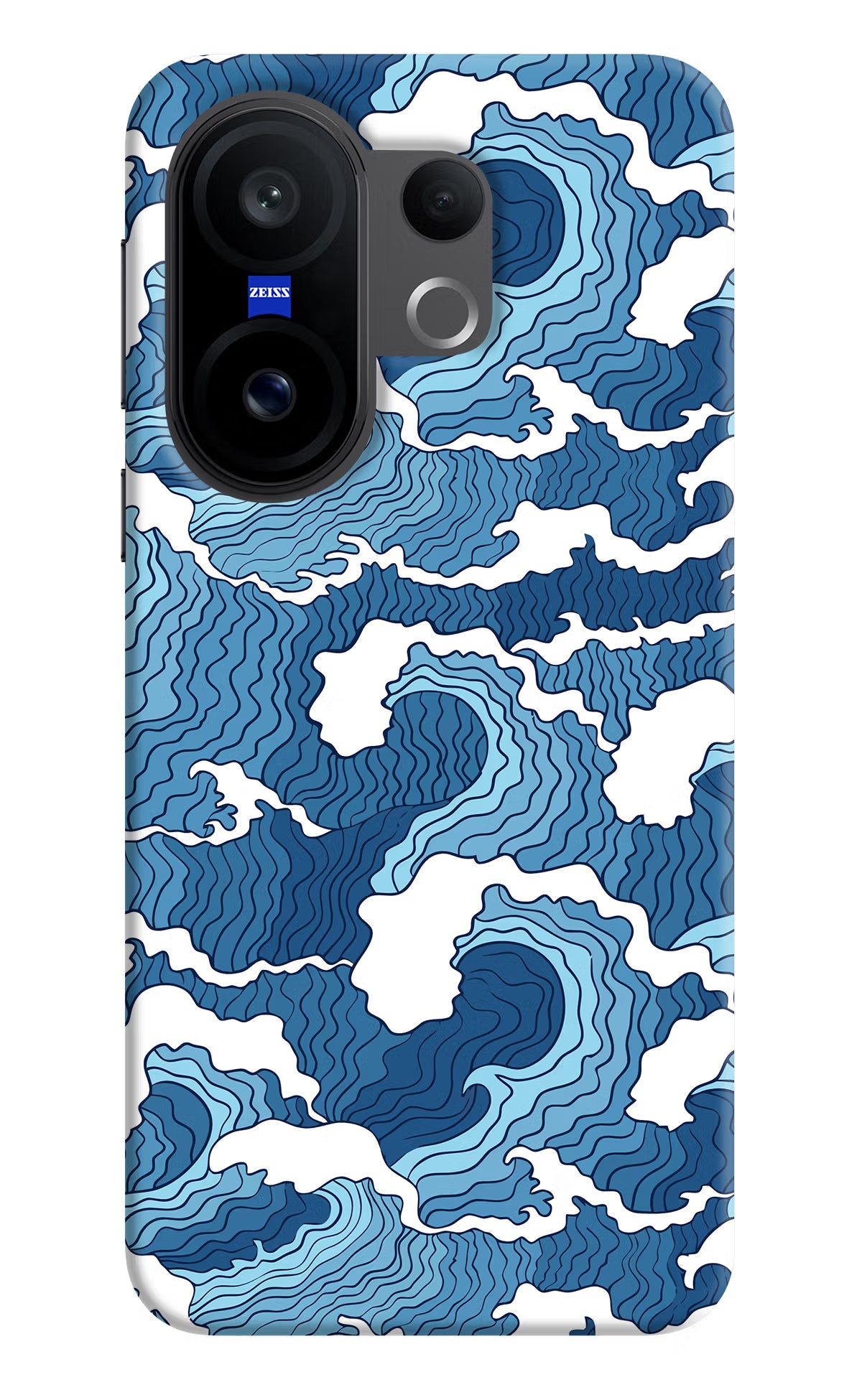 Blue Waves Case for Vivo X200 FE by Casekaro