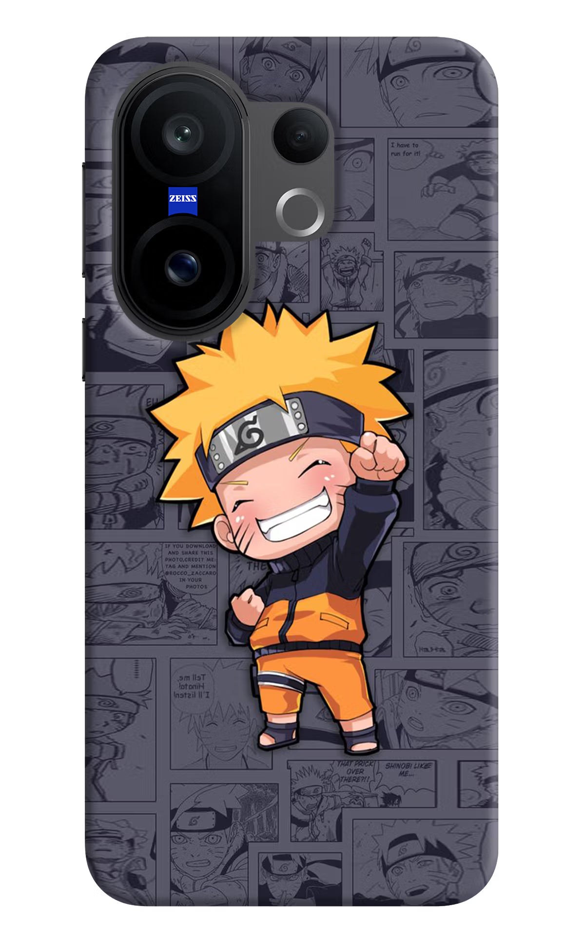 Chota Naruto Case for Vivo X200 FE by Casekaro