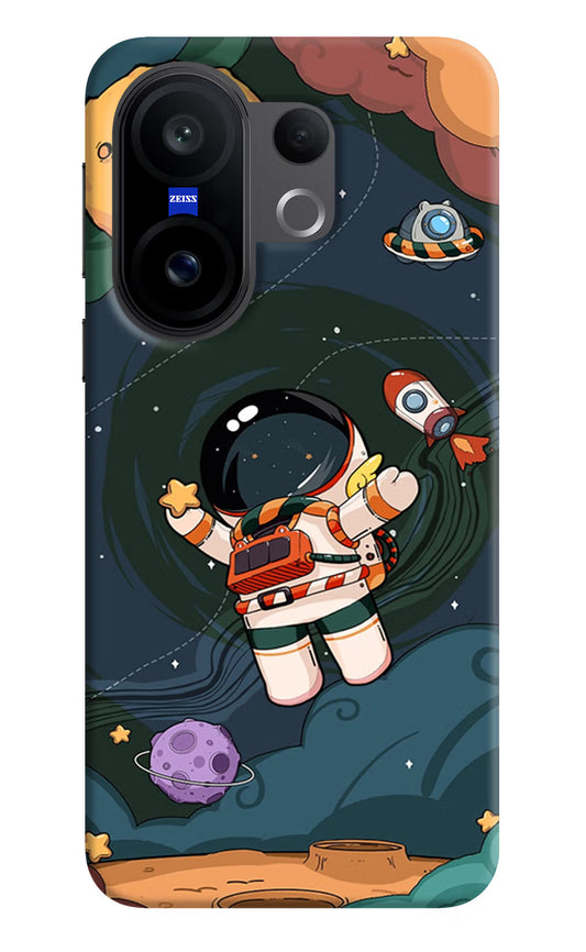 Cartoon Astronaut Case for Vivo X200 FE by Casekaro
