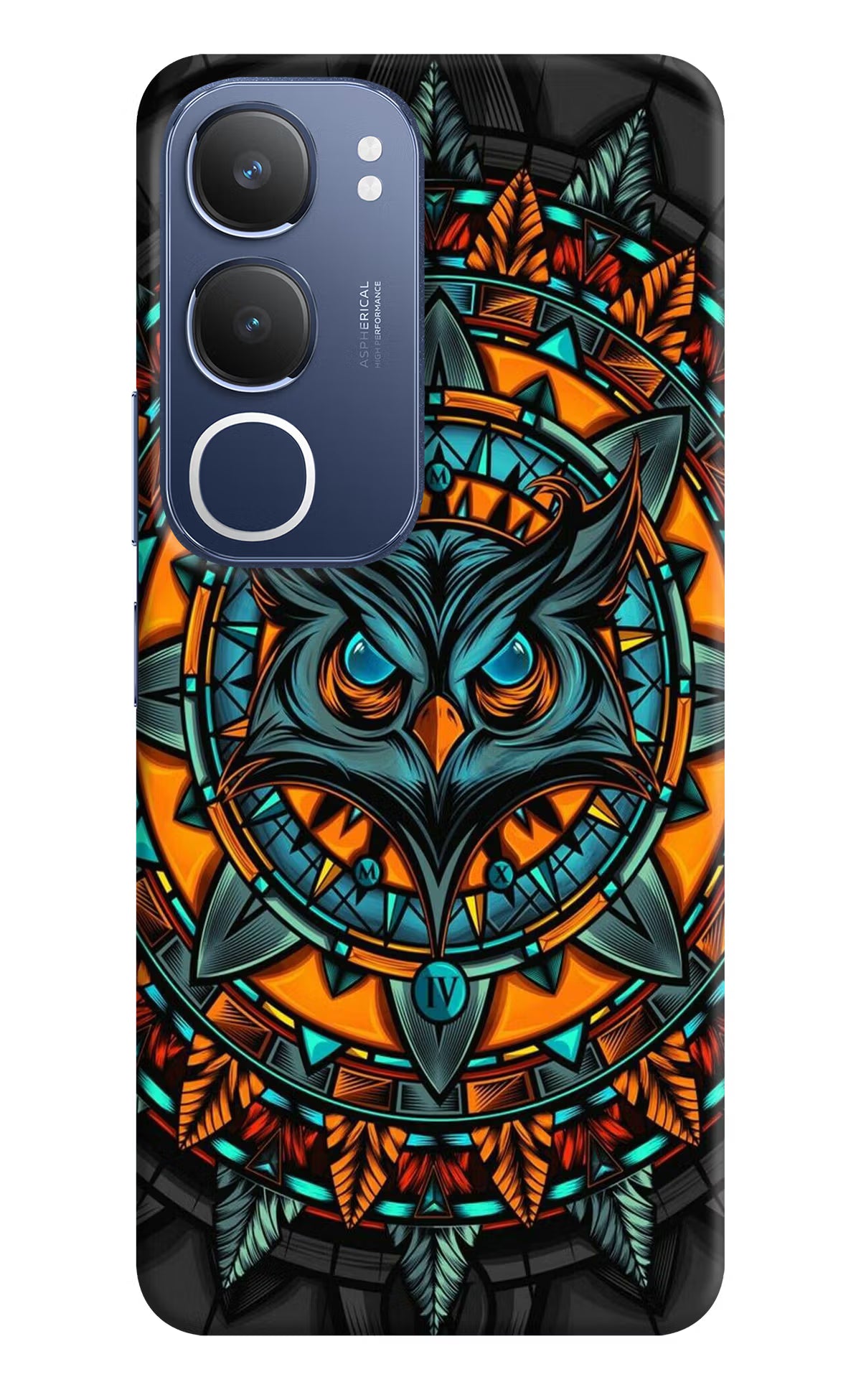 Angry Owl Art Case for Vivo Y29 5G by Casekaro