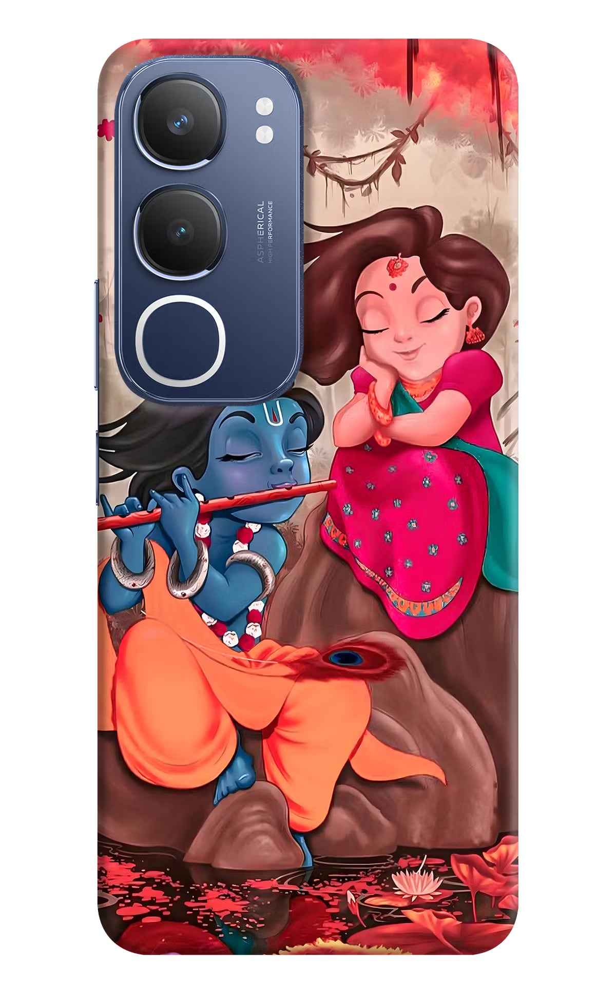 Radhe Krishna Case for Vivo Y29 5G by Casekaro