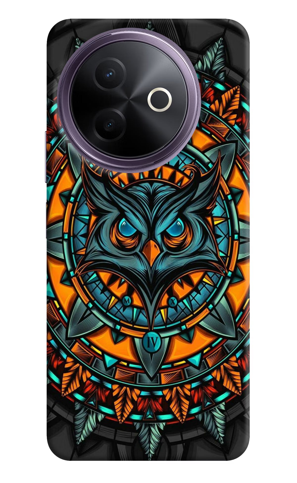 Angry Owl Art Case for Vivo Y39 5G by Casekaro