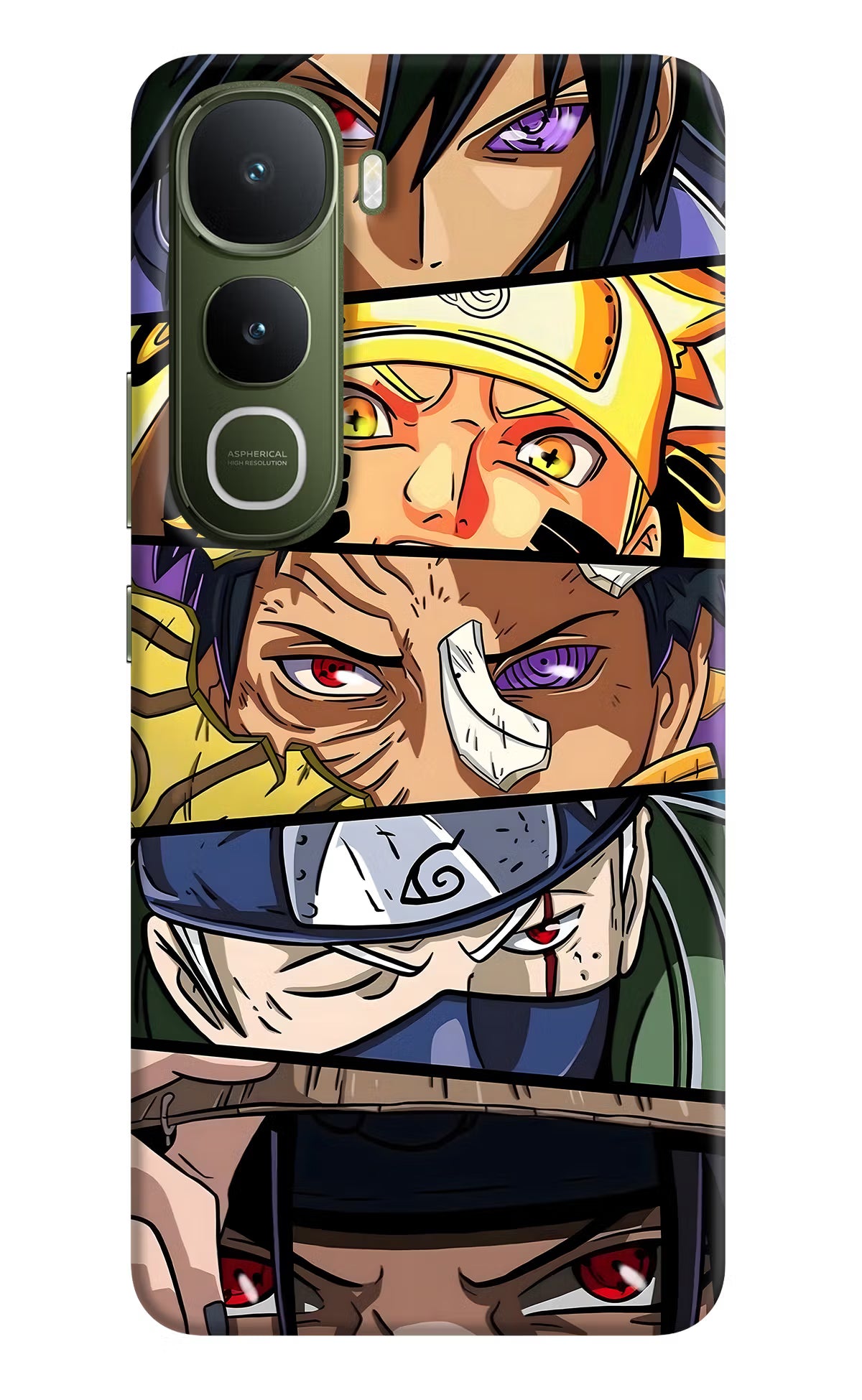 Naruto Character Case for Vivo Y400 5G by Casekaro