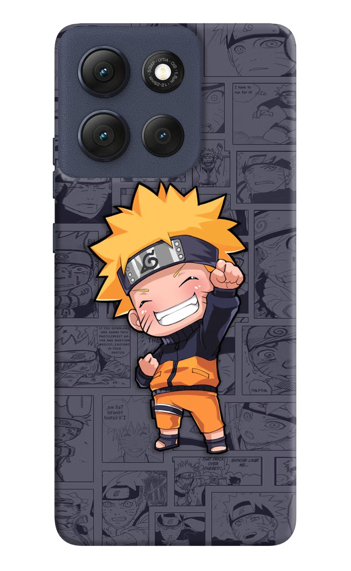 Chota Naruto Case for Moto G86 Power by Casekaro