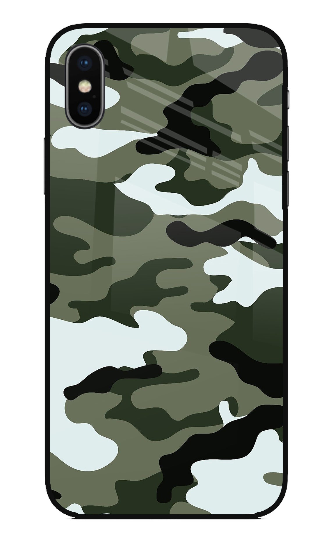 Camouflage Case for iPhone X