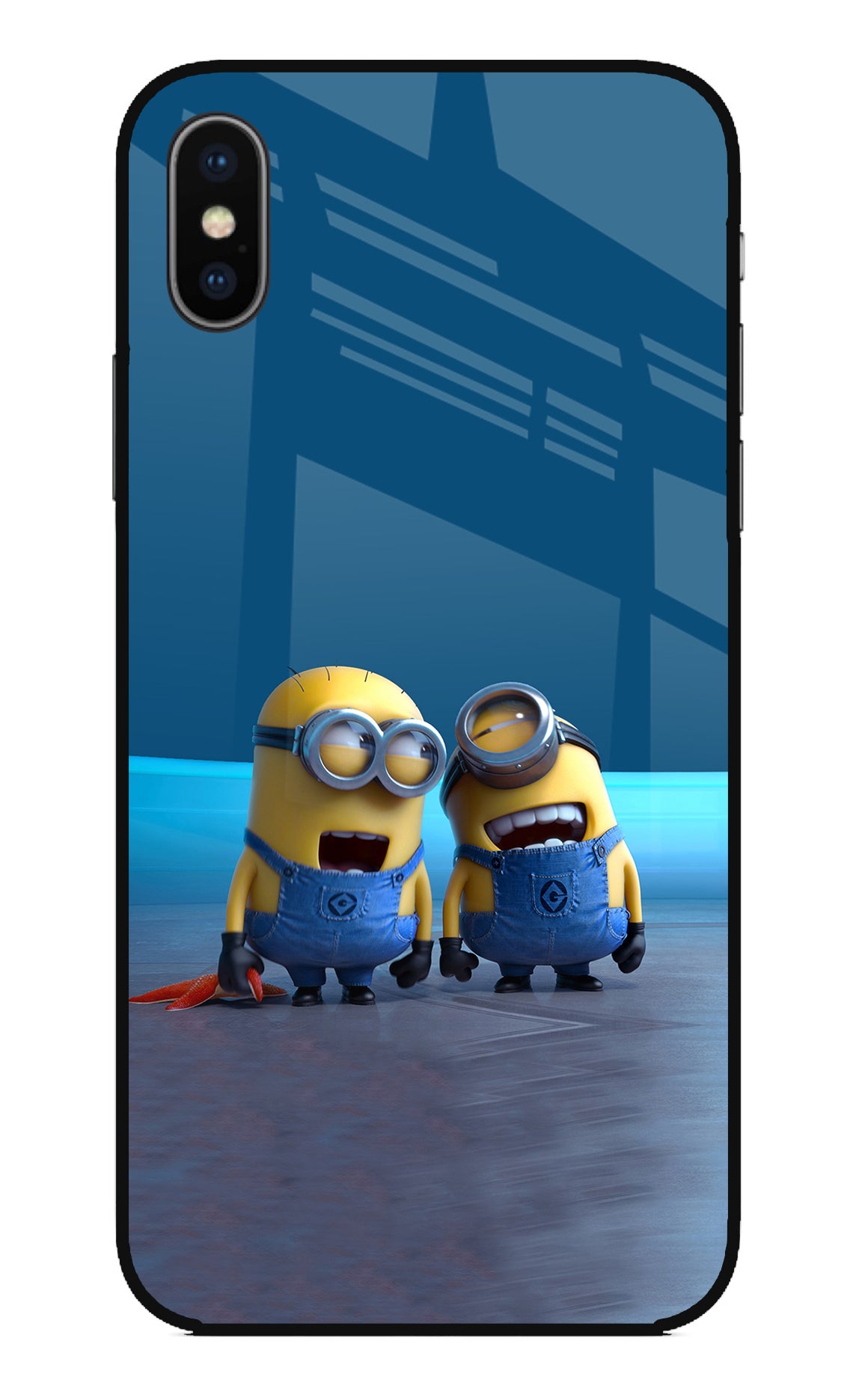 Minion Laughing Case for iPhone X