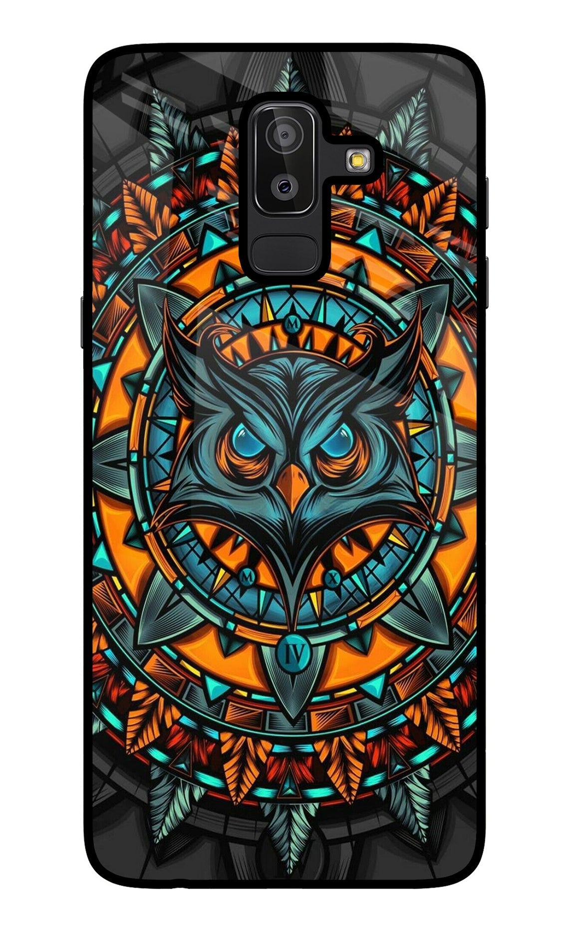 Angry Owl Art Case for Samsung J8