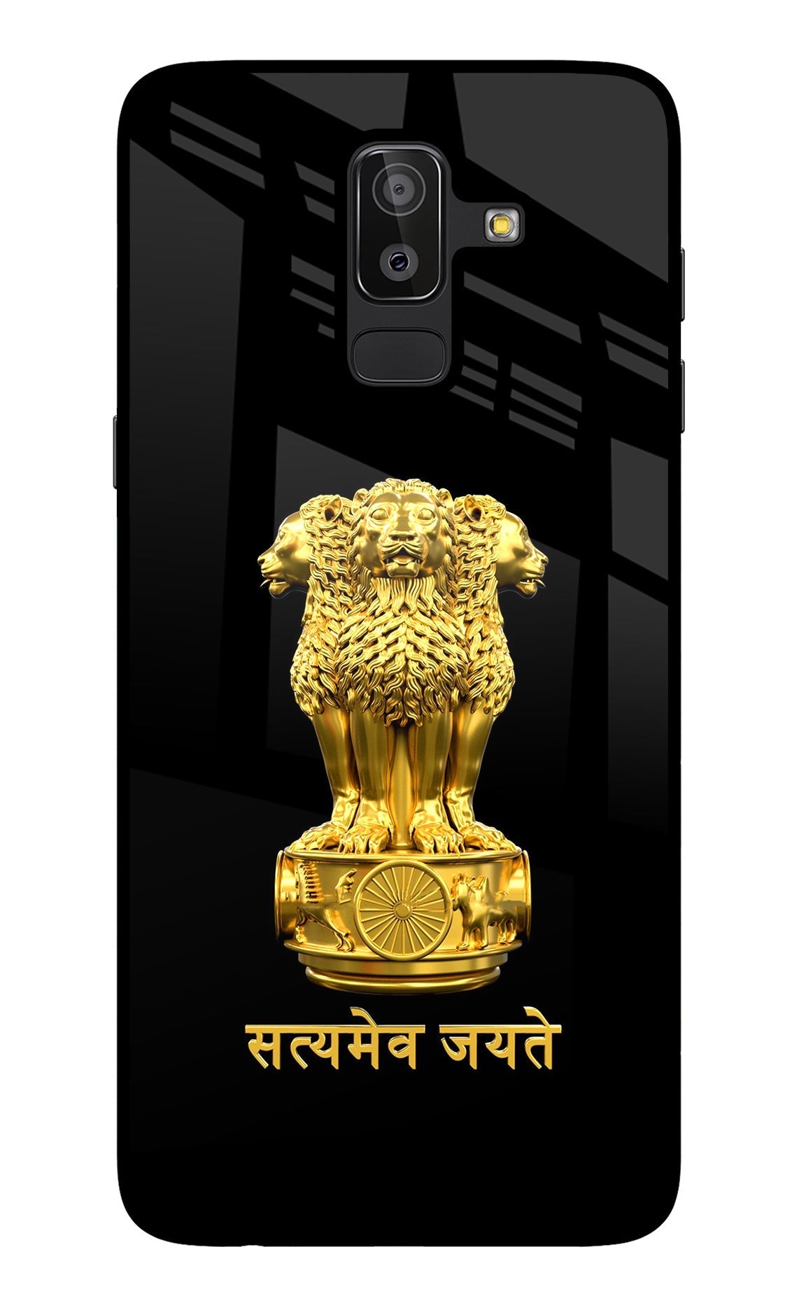 Satyamev Jayate Golden Case for Samsung J8