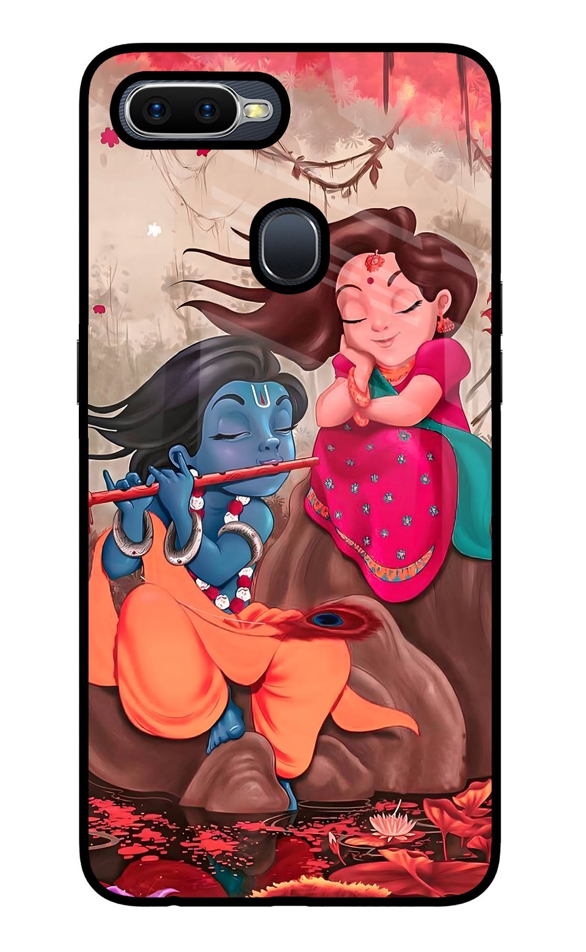 Radhe Krishna Case for Oppo F9/F9 Pro