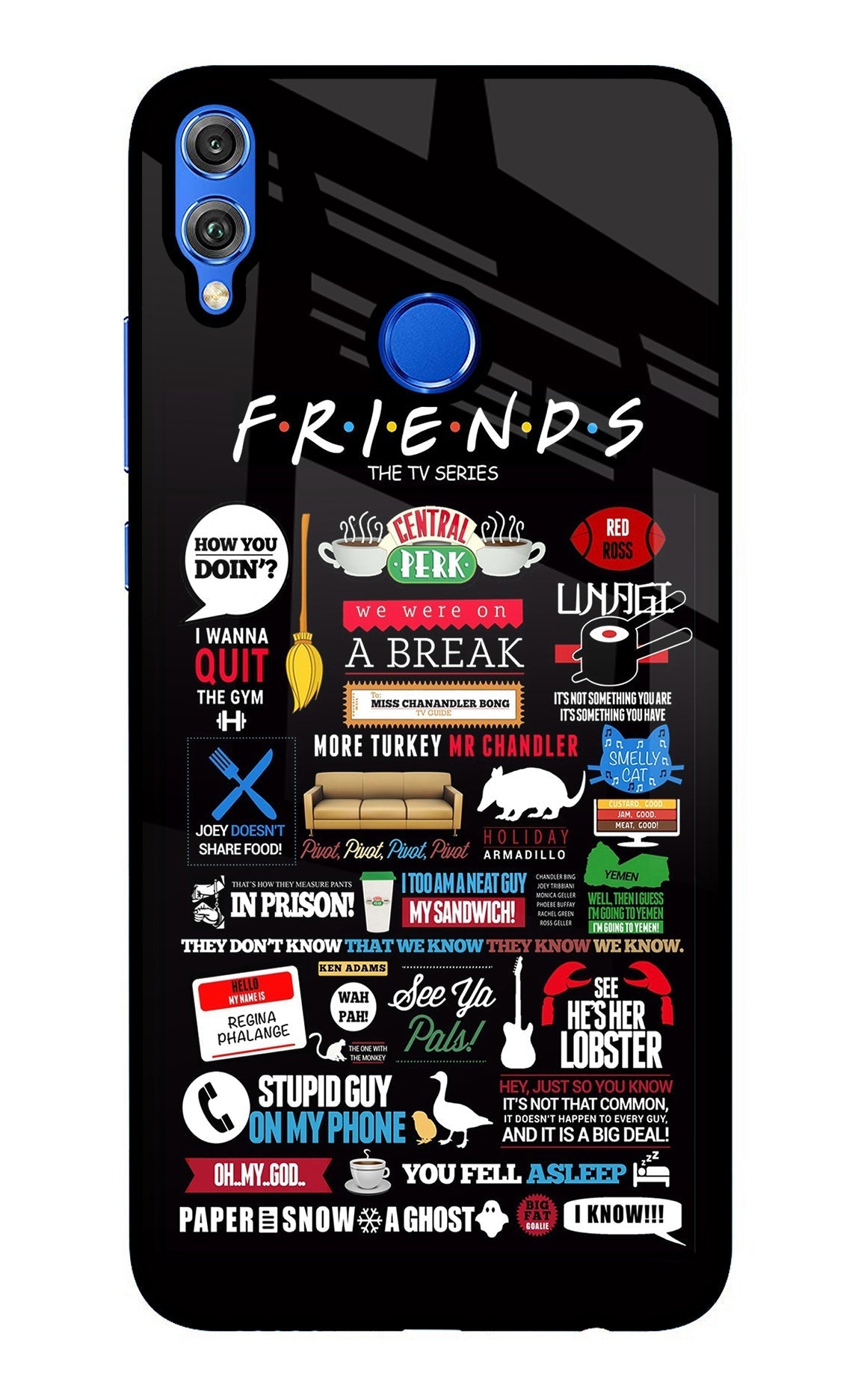 FRIENDS Case for Honor 8X