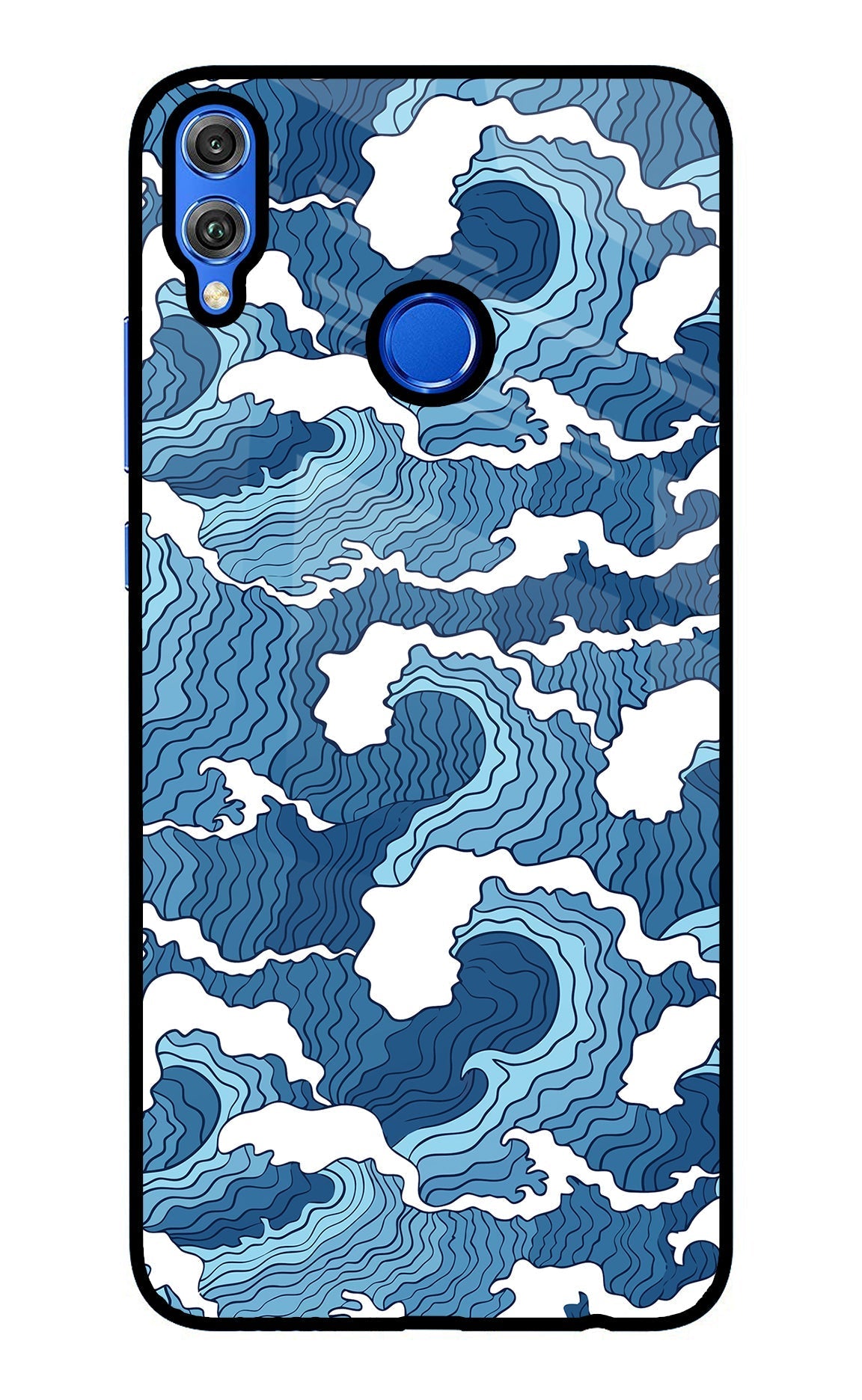 Blue Waves Case for Honor 8X