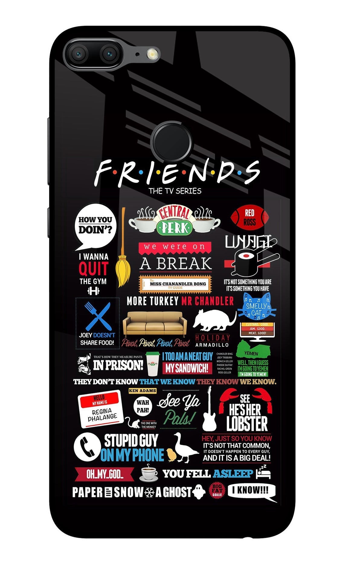 FRIENDS Case for Honor 9 Lite