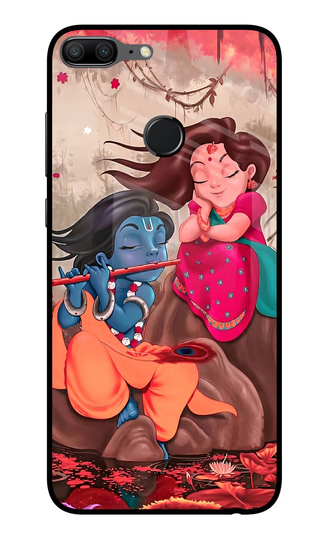 Radhe Krishna Case for Honor 9 Lite by Casekaro