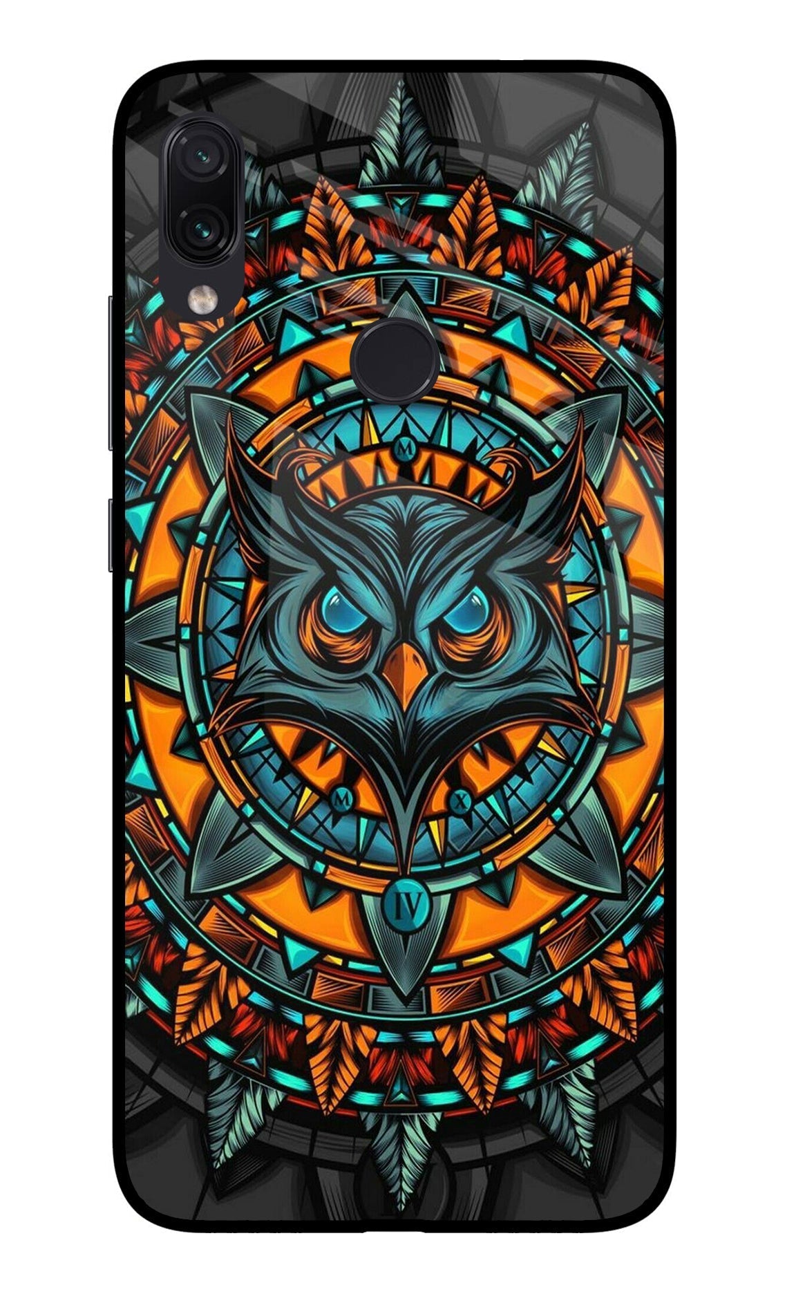 Angry Owl Art Case for Redmi Note 7/7S/7 Pro