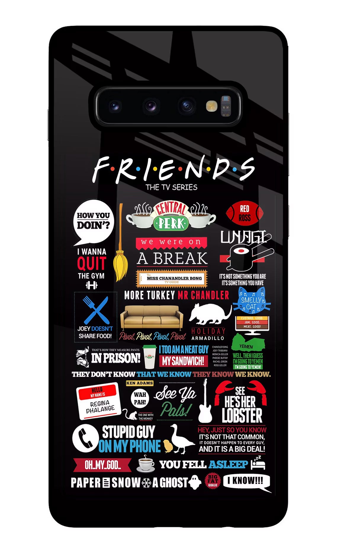 FRIENDS Case for Samsung S10 Plus by Casekaro