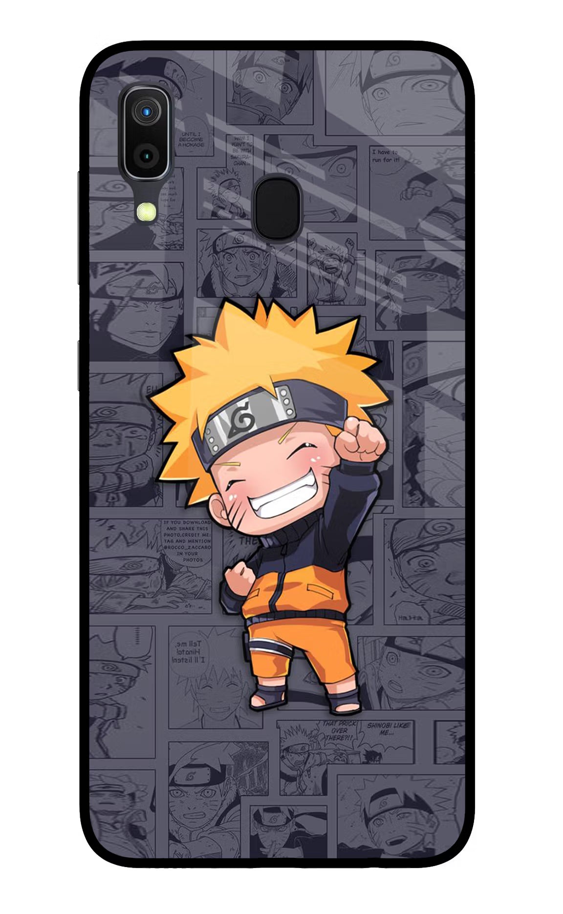 Chota Naruto Case for Samsung A30 by Casekaro